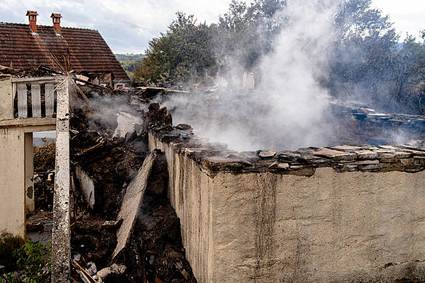 Professional Soot Cleanup technician working in Monticello, FL